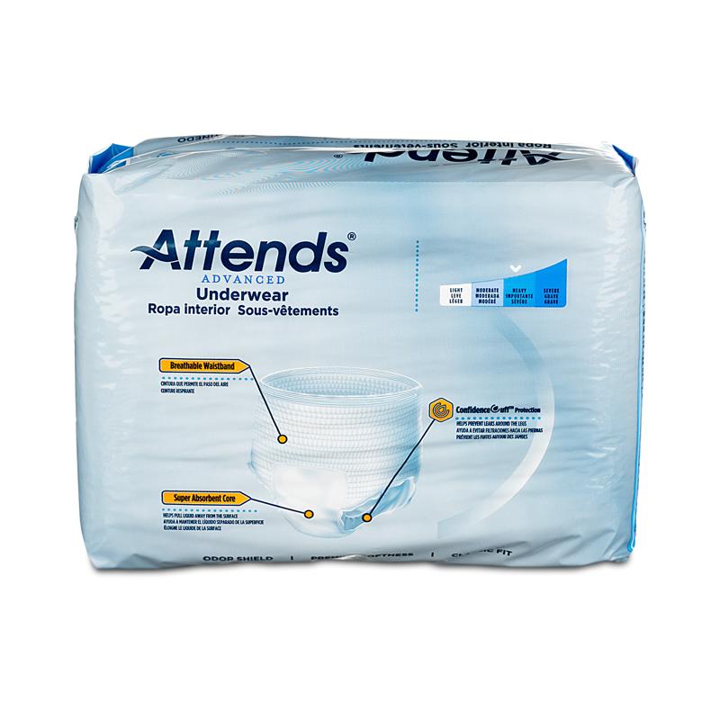 Attends Advanced Protective Underwear Medium (80ct)