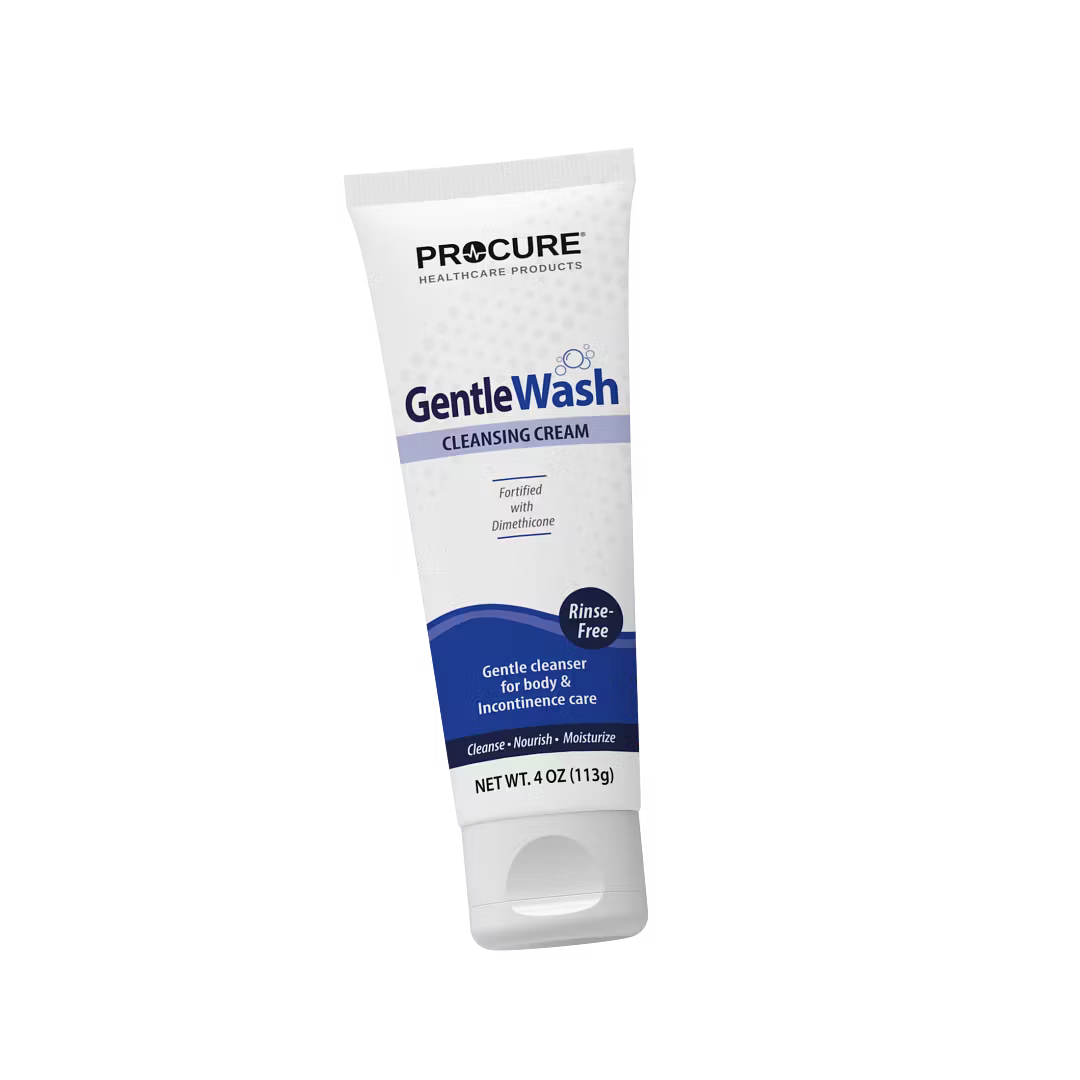 Procure GentleWash Cleansing Cream, Fortified with Dimethicone 4oz (24ea/cs)