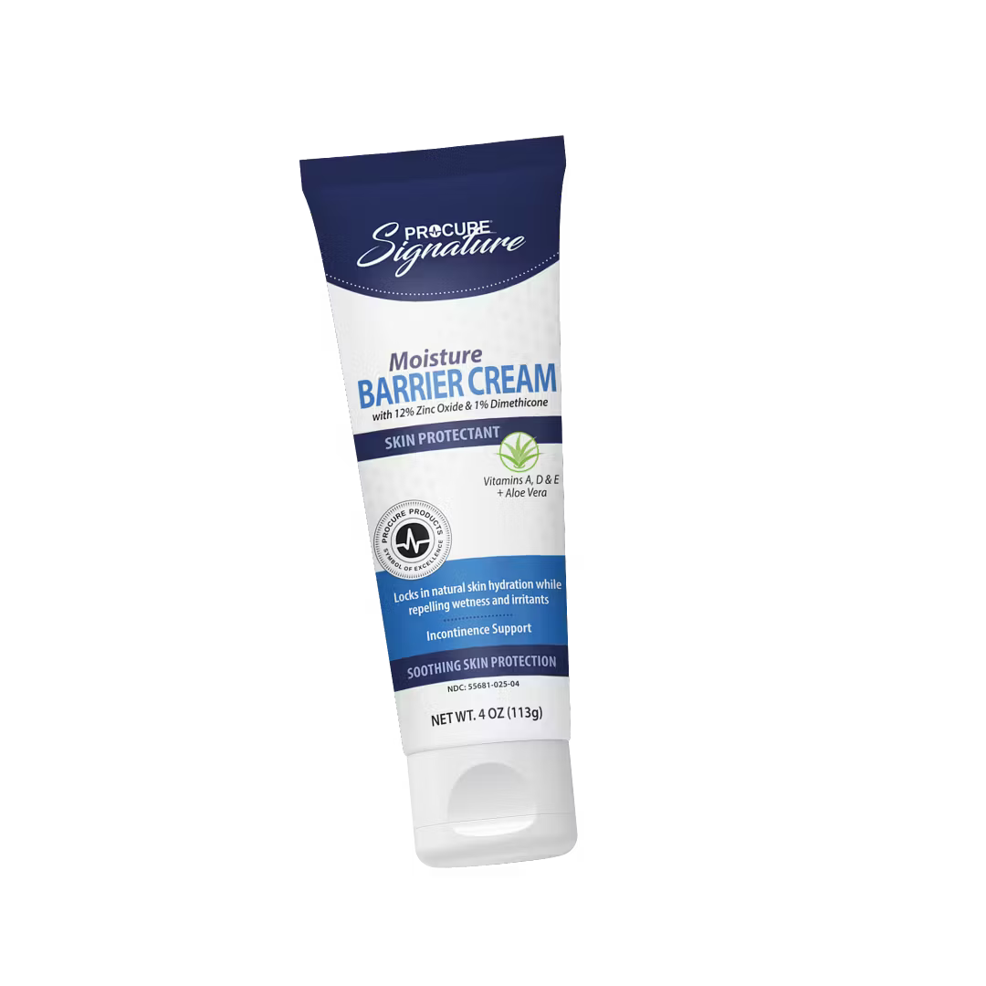 ProCure Signature Barrier Cream, 1% Dimethicone With 12% Zinc Oxide 4oz (12 ea/cs)