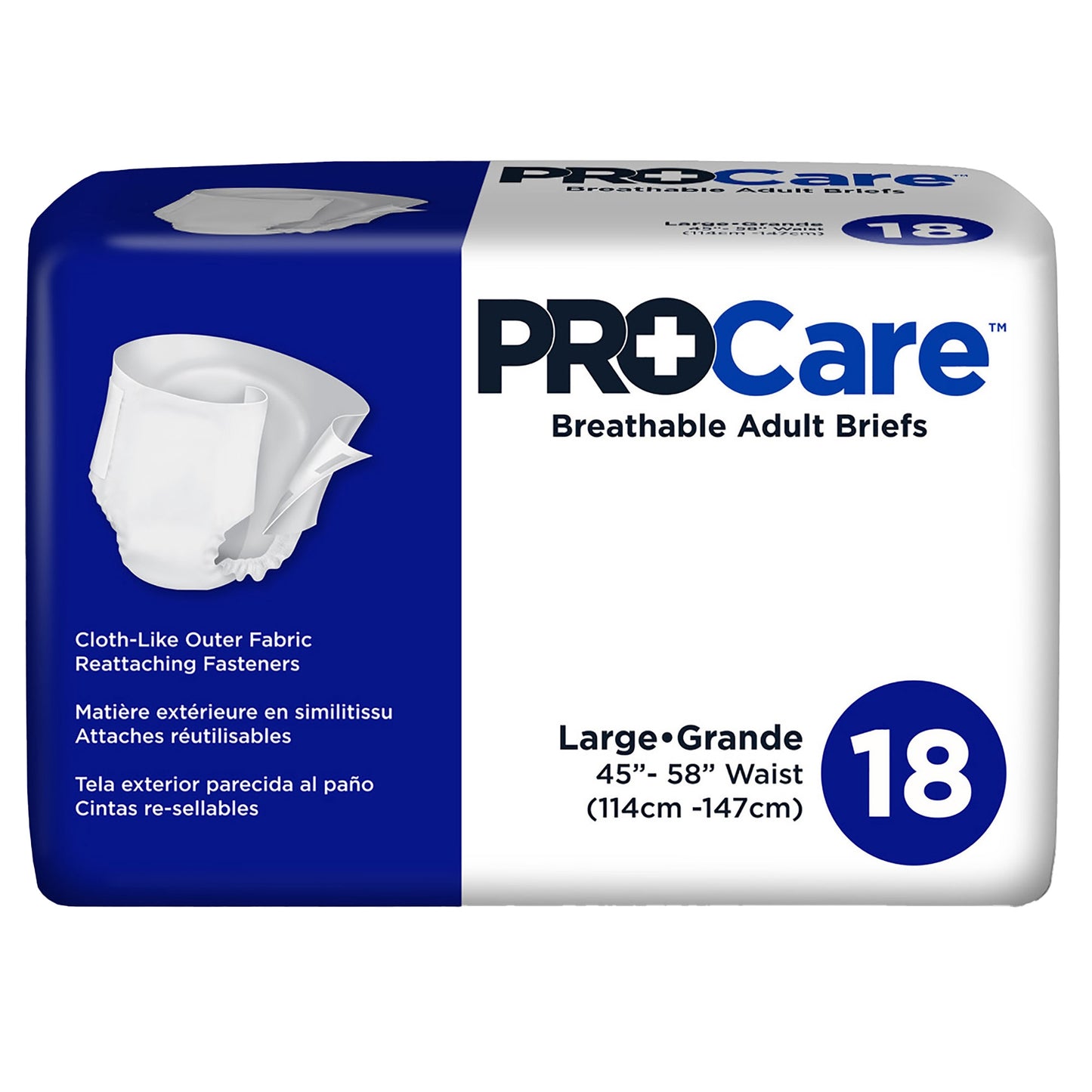 ProCare Briefs Large (72ct)