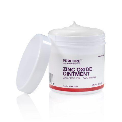 ProCure Zinc Oxide 20% Ointment 15oz Jar - 12 ea/cs