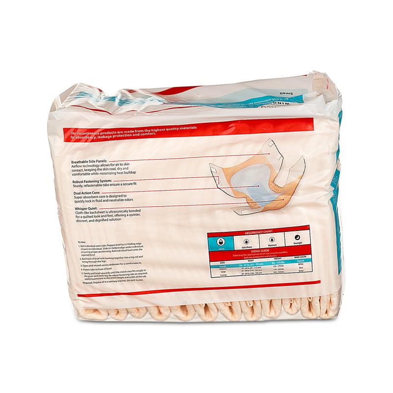 Cardinal Briefs Wings Plus Quilted Large (72ct)