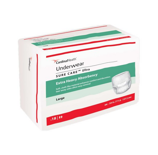 Cardinal Ultra Protective Underwear Large (72ct)