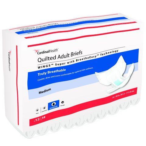 Cardinal Briefs Wings Super Quilted Medium (96ct)