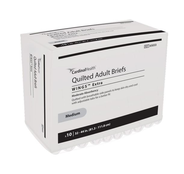 Cardinal Briefs Wings Extra Quilted Medium (100ct)