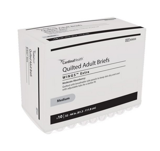 Cardinal Briefs Wings Extra Quilted Medium (100ct)