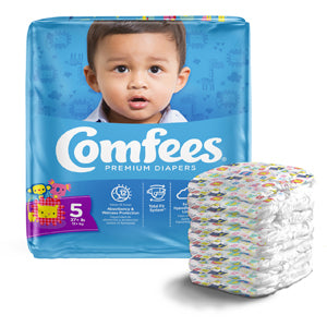 Comfees Baby Diaper Jumbo Size 5, 108ct