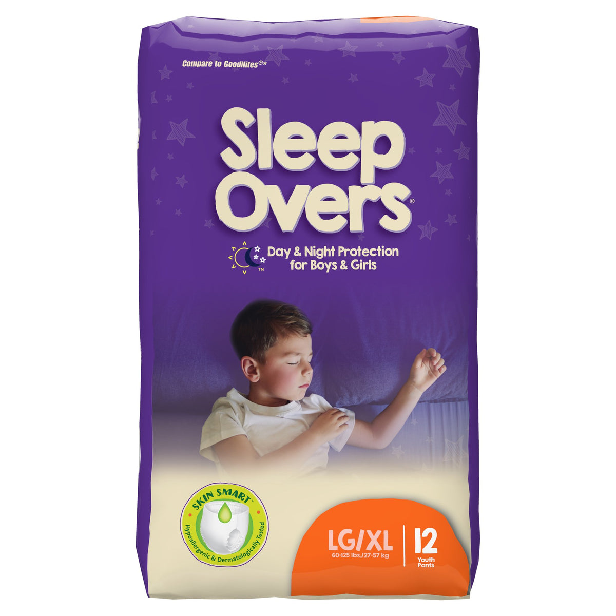 Sleep Overs Youth Pants LG/XL (48ct)