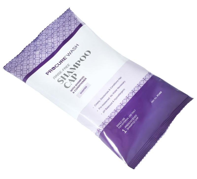 ProCure Bath Hair Care System Shampoo Cap - 40ea/cs