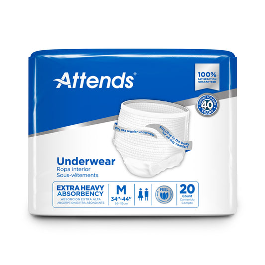 Attends HomeCare Protective Underwear Medium (80ct)