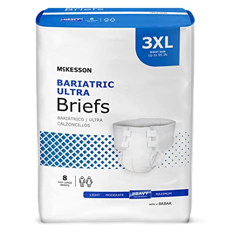 Mckesson Briefs Ultra Bariatric 3XL (32ct)