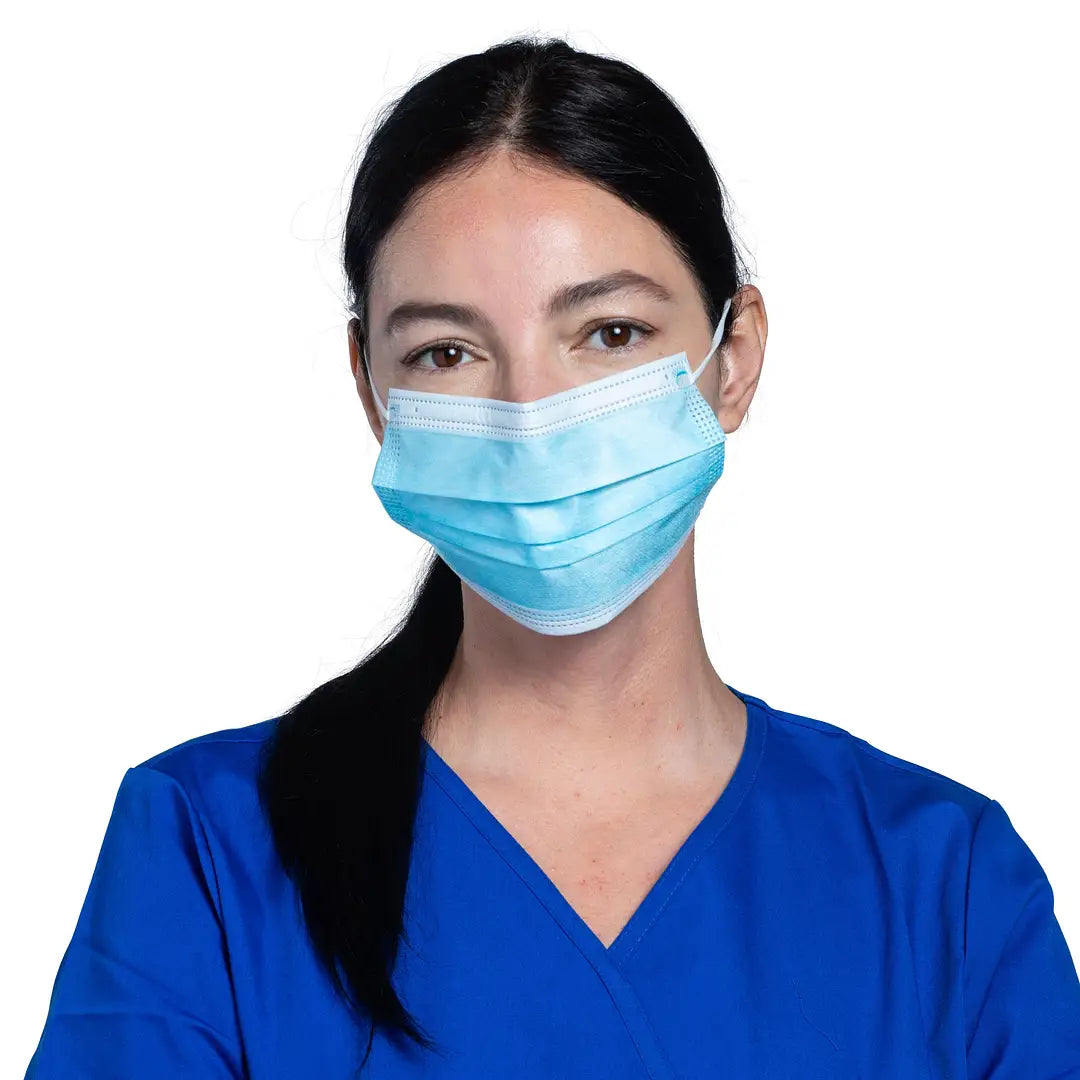 ProCure ASTM Level 1 3-Ply Disposable Face Masks, Ear Loop (1000 ct)