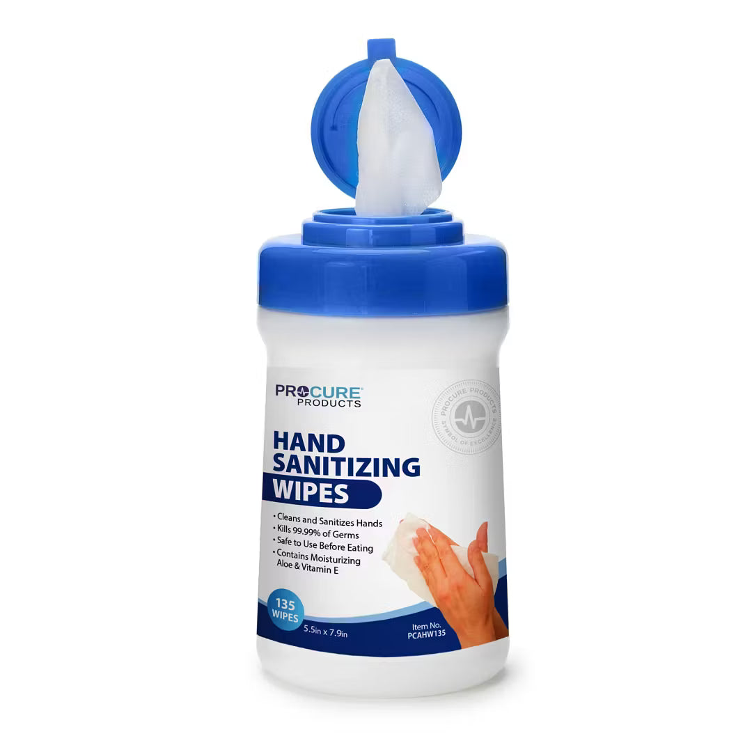 Hand Sanitizing Wipes, 70% Alcohol            (12x135Ct)