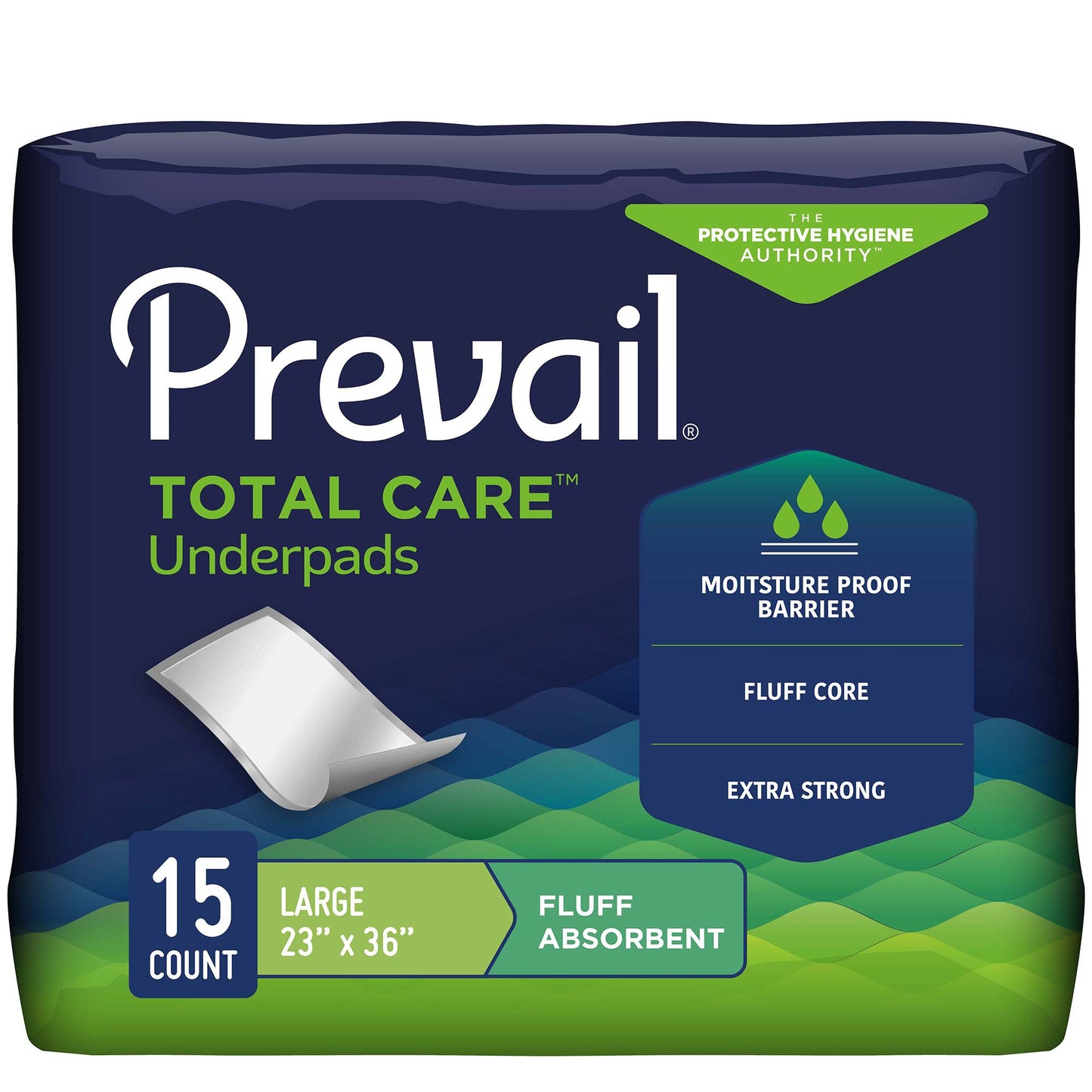 Prevail Total Care Underpads 23"x36" (150ct)