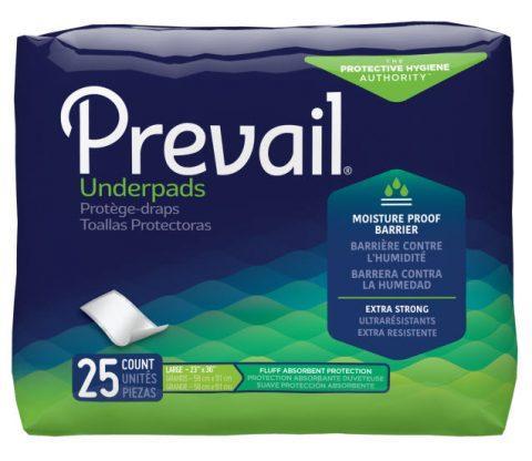 Prevail Total Care Underpads 23"x36" (150ct)