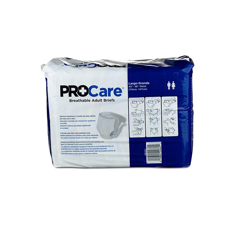 ProCare Briefs Large (72ct)