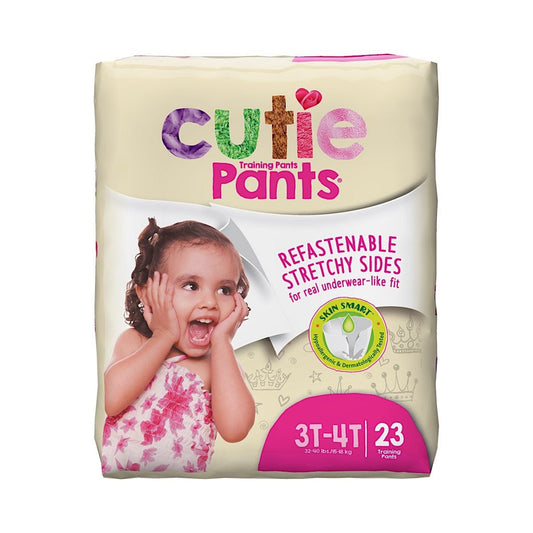 Cuties Training Pants 3t-4t Girls, 92ct