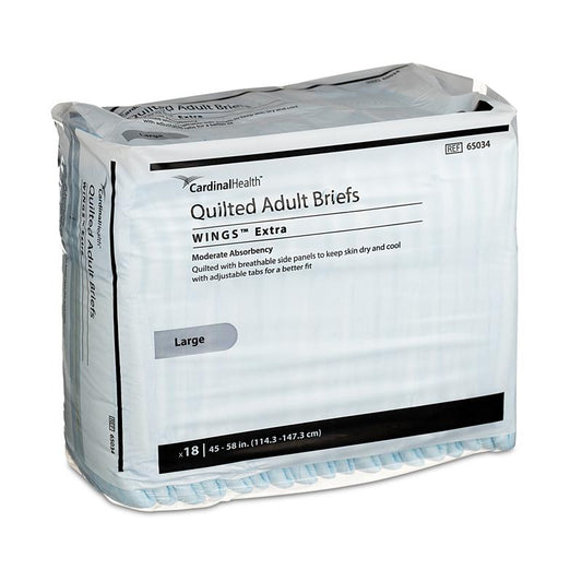 Cardinal Briefs Wings Extra Quilted Large (72ct)