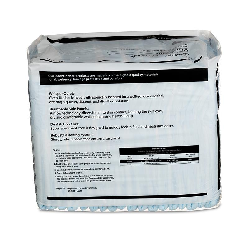 Cardinal Briefs Wings Extra Quilted Medium (100ct)