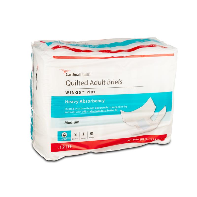 Cardinal Briefs Wings Plus Quilted Medium (96ct)